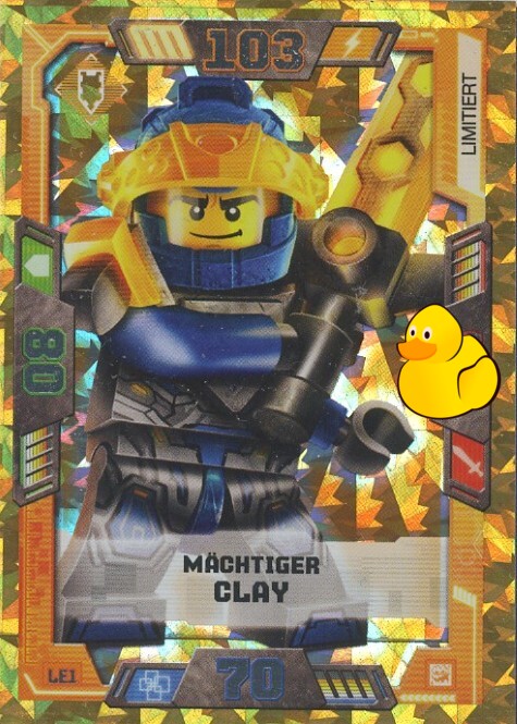 LEGO Nexo Knights Serie 2 | #LE1 Mächtiger Clay