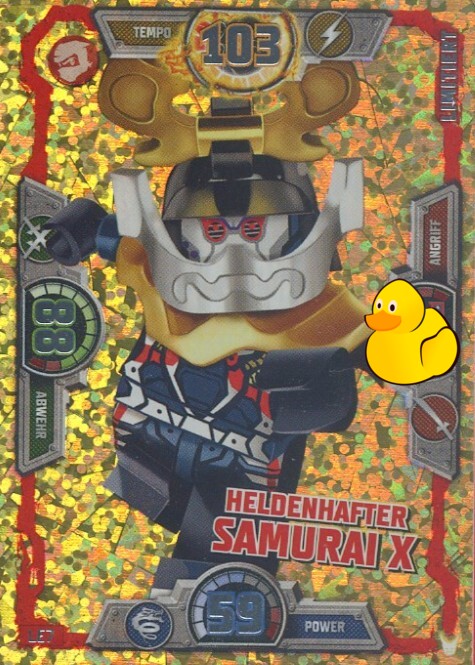 LEGO Ninjago Serie 3 | #LE7 Heldenhafter Samurai X LEGO Ninjago Serie 3 | #LE7 Heldenhafter Samurai X