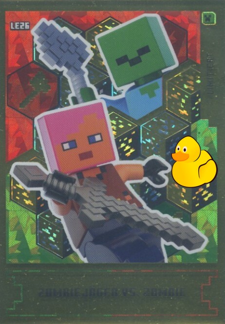 LEGO Minecraft Serie 1 | #LE026 Zombiejäger vs. Zombie