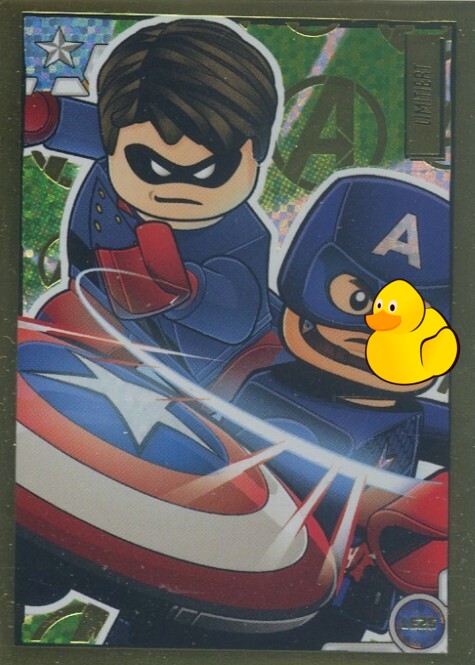 LEGO Avengers Serie 1 | #LE25 Comic Captain America & Bucky Barnes