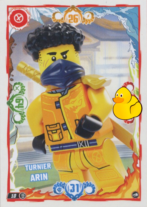 LEGO Ninjago Serie 10 |  #010 Turnier Arin
