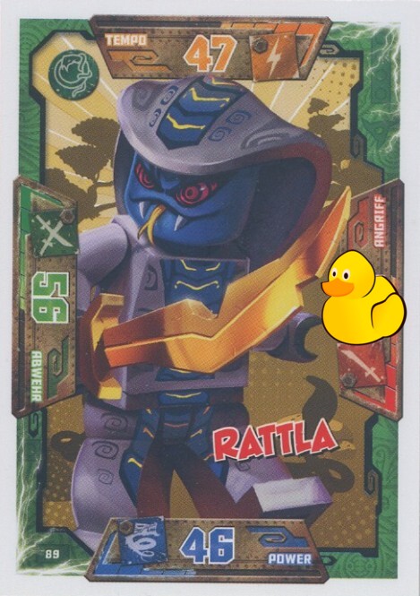 LEGO Ninjago Serie 1 | #089 Rattla