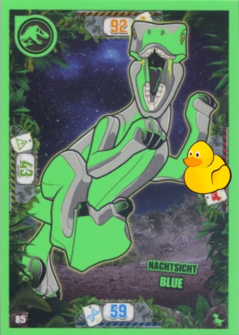 LEGO Jurassic World Serie 3 | #085 Nachtsicht Blue