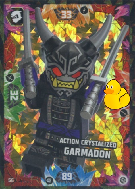 LEGO Ninjago Serie 8 | #056 Action Crystalized Garmadon