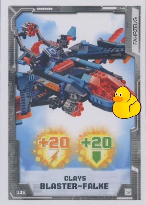LEGO Nexo Knights Serie 2 | #135 Clays Blaster Falke