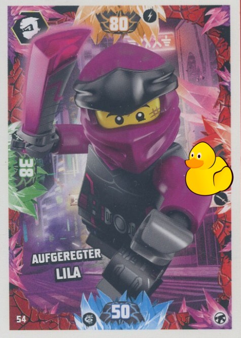 LEGO Ninjago Serie 8 Next Level | #054 Aufgeregter Lila
