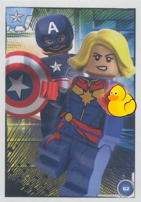 LEGO Avengers Serie 1 | #062 Duo Captain Marvel & Captain America
