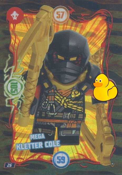 LEGO Ninjago Serie 9 Next Level  | #026 Mega Kletter Cole