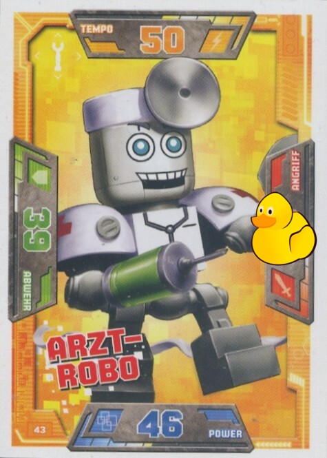 LEGO Nexo Knights Serie 1 | #043 Arzt-Robo
