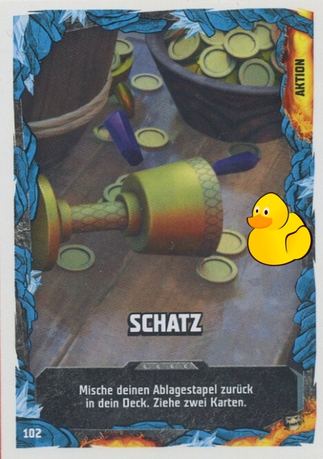 LEGO Ninjago Serie 6 Next Level | #102 Schatz 