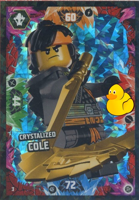 LEGO Ninjago Serie 8 | #003 Crystalized Cole