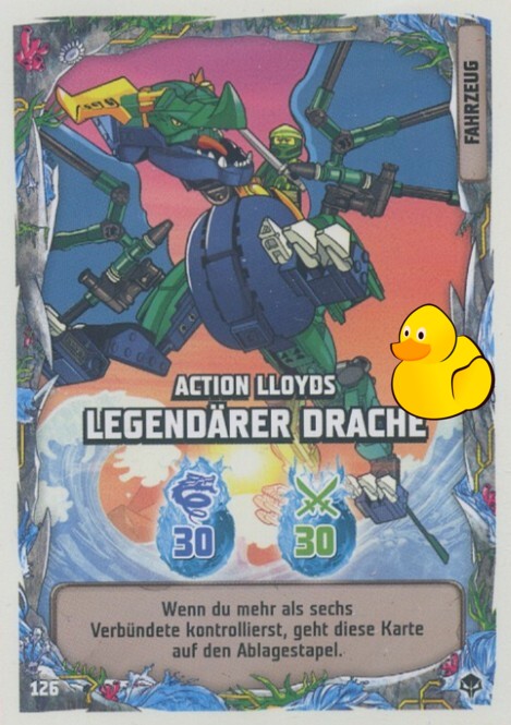 LEGO Ninjago Serie 7 Next Level | #126 Action Lloyds Legendärer Drache