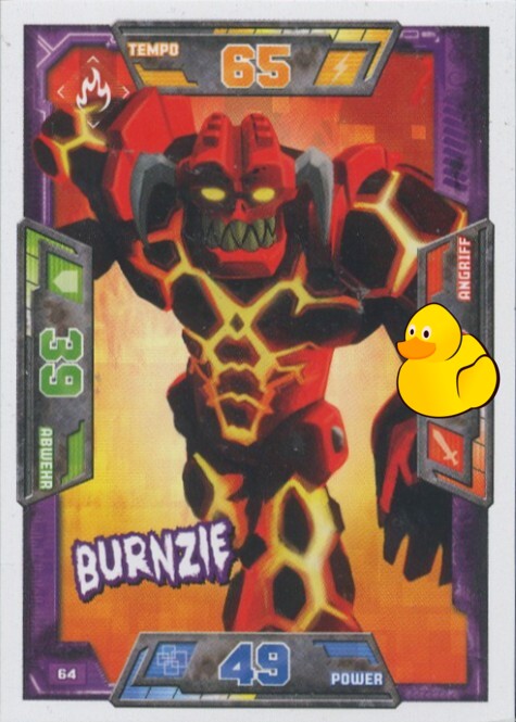 LEGO Nexo Knights Serie 1 | #064 Burnzie