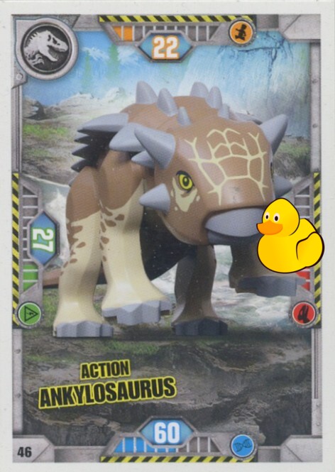 LEGO Jurassic World Serie 1 | #046 Action Ankylosaurus
