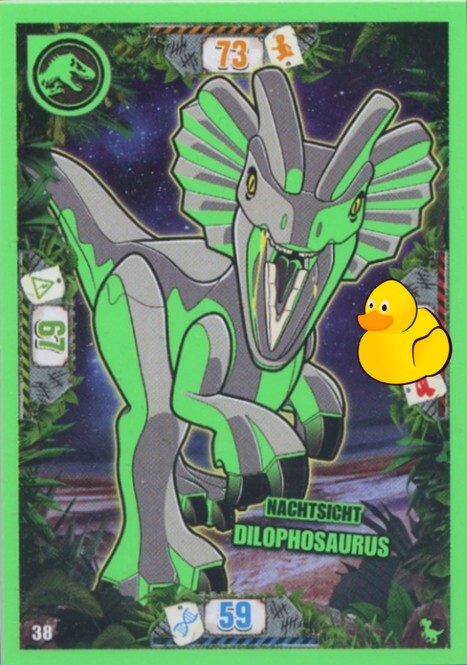 LEGO Jurassic World Serie 3 | #038 Nachtsicht Dilophosaurus