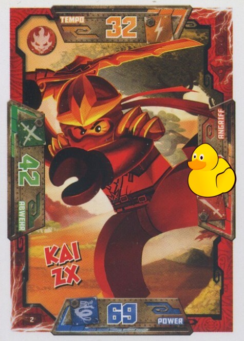 LEGO Ninjago Serie 1 | #002 Kai ZX