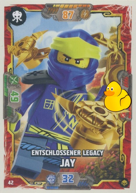 LEGO Ninjago Serie 7 Next Level | #042 Entschlossener Legacy Jay