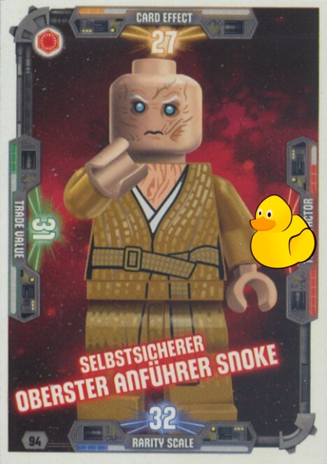 LEGO Star Wars TCC 2022 | #094 Selbstsicherer Oberster Anführer Snoke