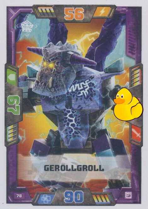 LEGO Nexo Knights Serie 2 | #078 Geröllgroll