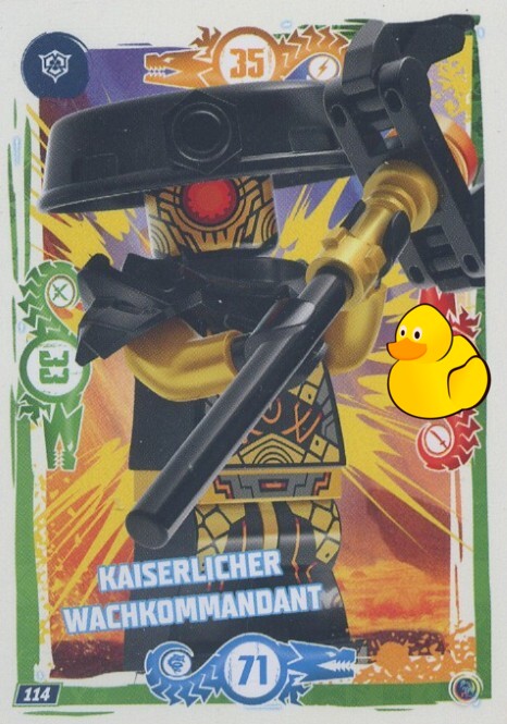 LEGO Ninjago Serie 9 | #114 Kaiserlicher Wachkommandant