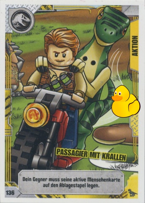 LEGO Jurassic World Serie 2 | #136 Passagier mit Krallen