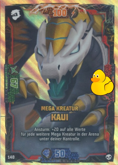 LEGO Ninjago Serie 6 | #140 Mega Kreatur Kaui