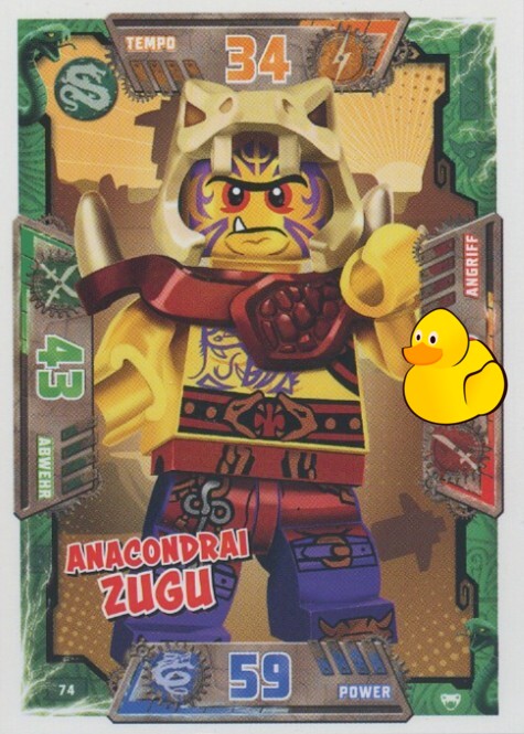LEGO Ninjago Serie 2 | #074 Anacondrai Zugu 