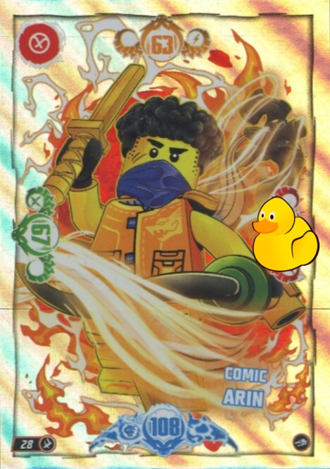 LEGO Ninjago Serie 10 |  #028 Comic Arin