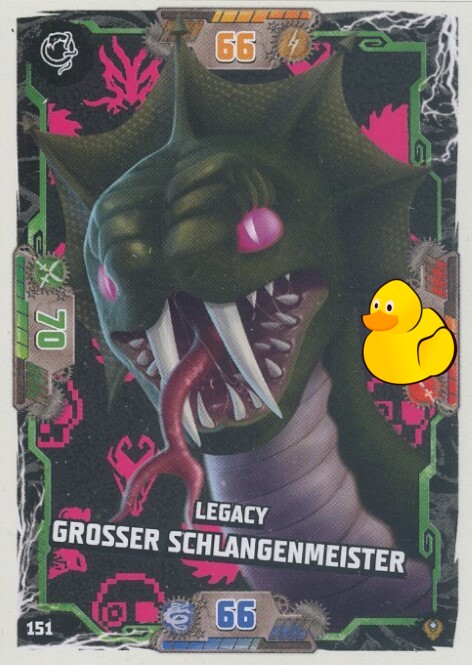 LEGO Ninjago Serie 9 Next Level  | #151 Legacy Großer Schlangenmeister