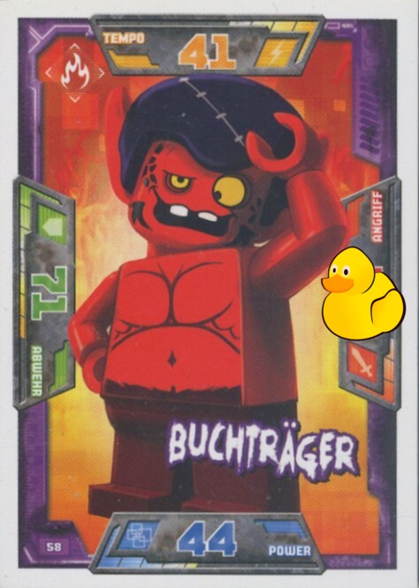 LEGO Nexo Knights Serie 1 | #058 Buchträger