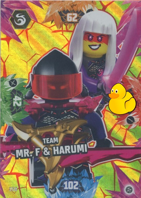 LEGO Ninjago Serie 8 | #150 Team Mr. F & Harumi