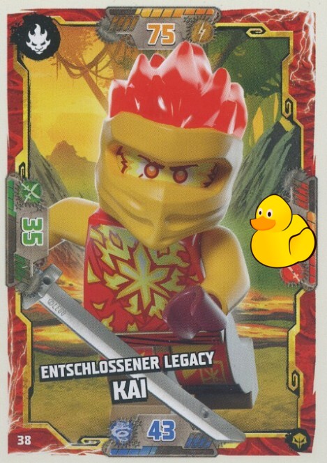 LEGO Ninjago Serie 7 Next Level | #038 Entschlossener Legacy Kai