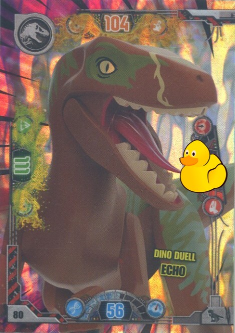 LEGO Jurassic World Serie 2 | #080 Dino Duell Echo