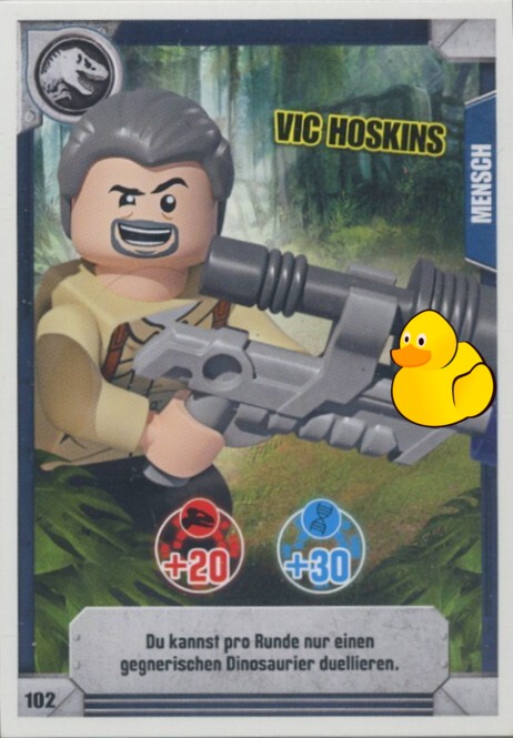 LEGO Jurassic World Serie 1 | #102 Vic Hoskins