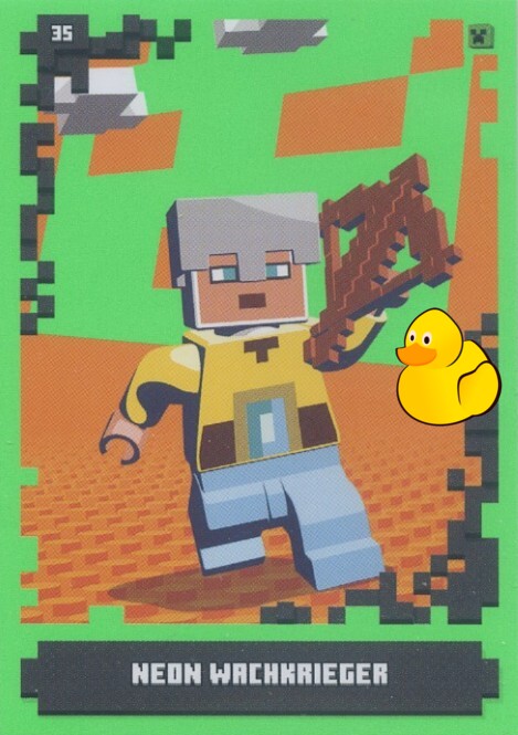 LEGO Minecraft Serie 1 | #035 Neon Wachkrieger