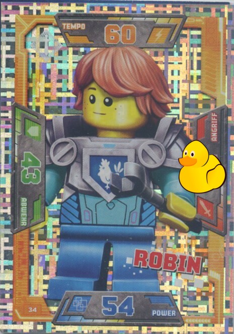 LEGO Nexo Knights Serie 1 | #034 Robin