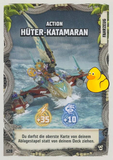 LEGO Ninjago Serie 6 Next Level | #120 Action Hüter-Katamaran 