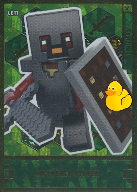 LEGO Minecraft Serie 1 | #LE011 Netherit-Ritter