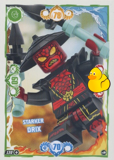 LEGO Ninjago Serie 10 |  #130 Starker Drix