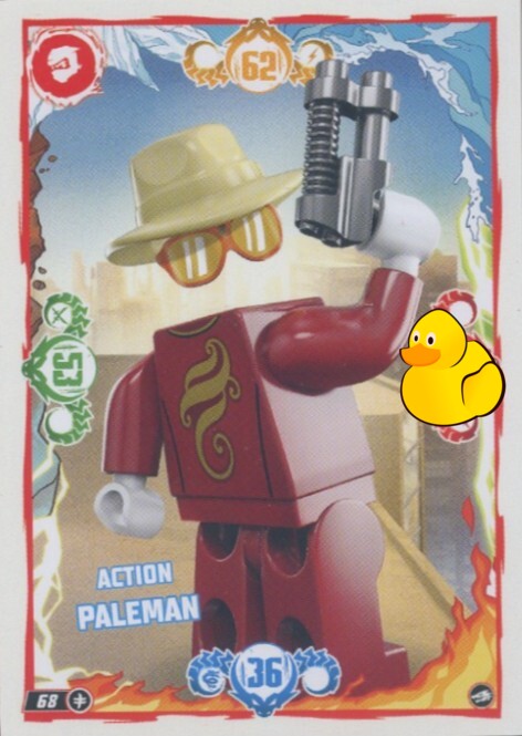 LEGO Ninjago Serie 10 |  #068 Action Paleman