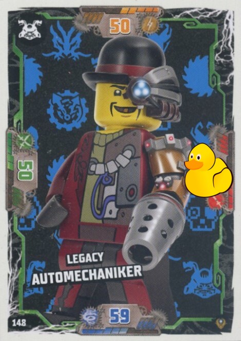 LEGO Ninjago Serie 9 Next Level  | #148 Legacy Automechaniker