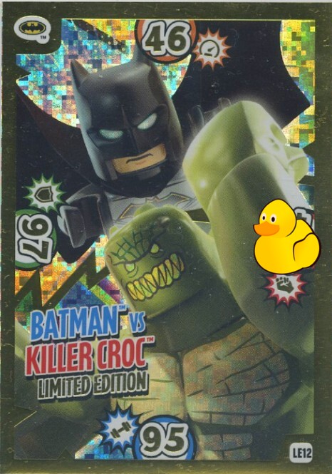 LEGO Batman Serie 1 | #LE12 Batman vs Killer Croc 