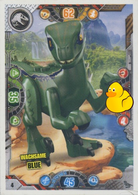 LEGO Jurassic World Serie 2 | #004 Wachsame Blue