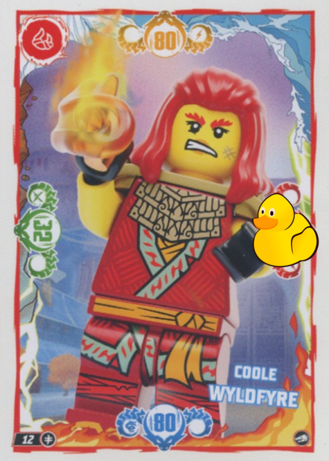 LEGO Ninjago Serie 10 |  #012 Coole Wyldfyre