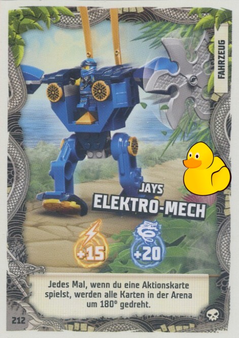 LEGO Ninjago Serie 6 | #212 Jays Elektro-Mech 