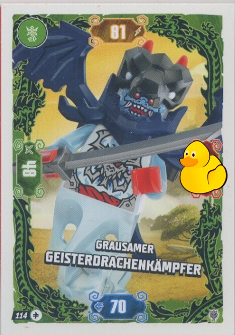 LEGO Ninjago Serie 11 | #114 Grausamer Geisterdrachenkämpfer