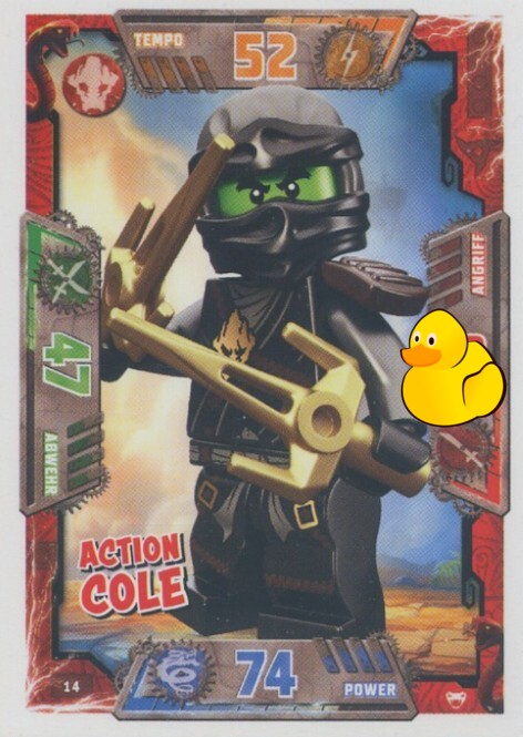 LEGO Ninjago Serie 2 | #014 Action Cole 