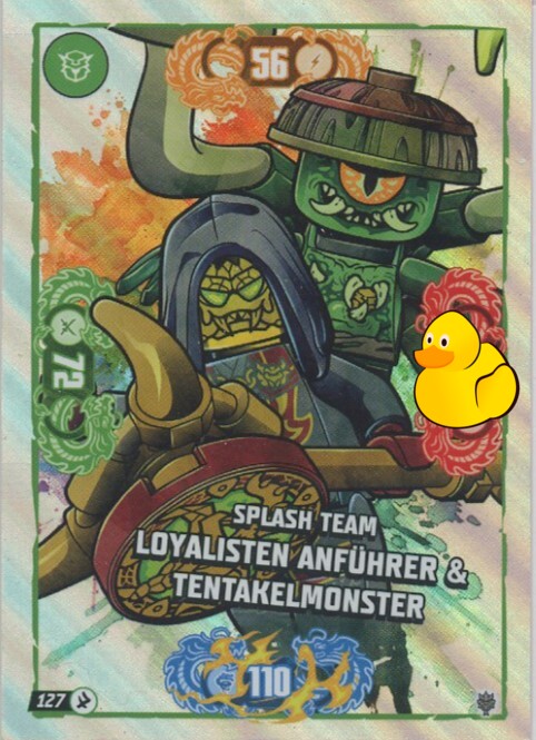 LEGO Ninjago Serie 11 | #127 Splash Loyalisten Anführer & Tentakelmonster