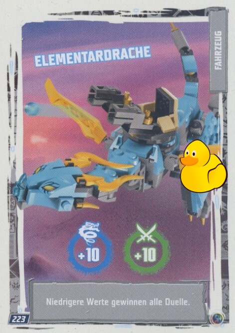 LEGO Ninjago Serie 9 | #223 Elementardrache