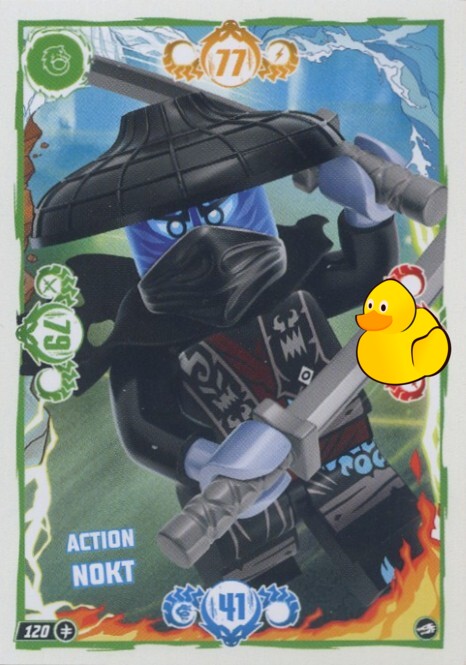LEGO Ninjago Serie 10 |  #120 Action Nokt